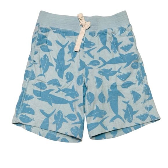 GAP Kids Shark Print Shorts - Blue - Picture 1 of 2